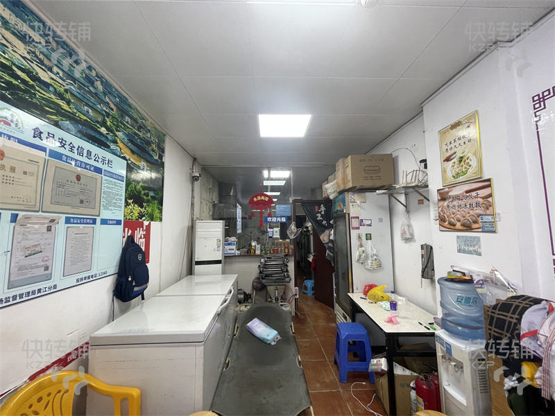 黄江东环路‘饺子馆’转让【6年老店、客源稳定、周边住宅密集、后面科技园、门口可外摆】