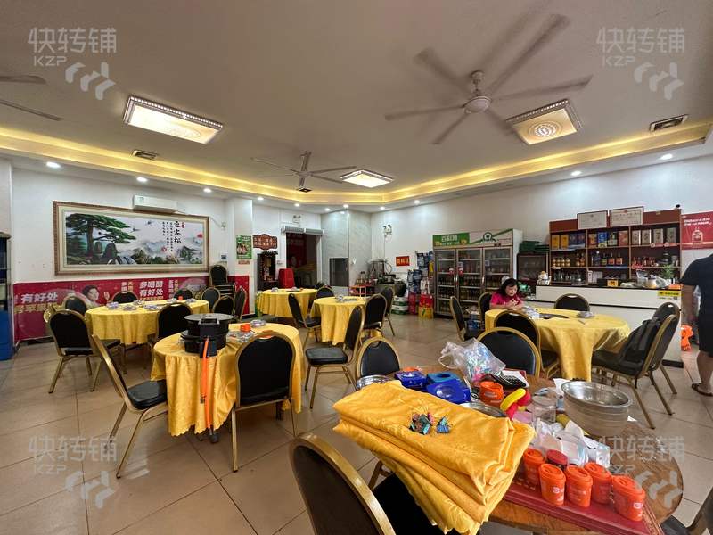 東城‘庵元工業區’旁大排檔轉讓【7-8年老店、十字路口轉角位、附近多個大型酒店、工業區，整棟三層，可空鋪，可轉一樓】