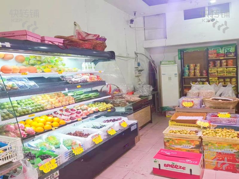 東城‘樟村南路’水果店轉讓【營業額5000+左右、轉角進出位、公寓出租房多】