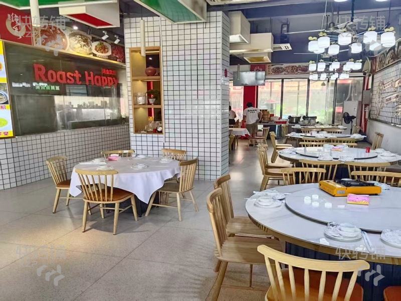 广州增城区久裕大道餐饮店转让【十多年老店、能外摆面积大、周边工业区住宅多、人流量大、生意稳定】