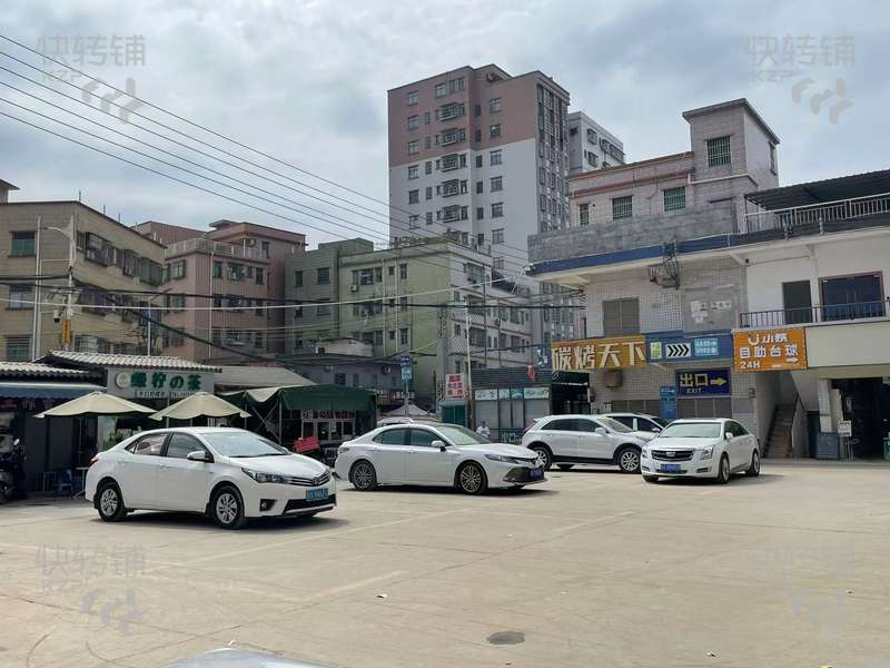 塘廈大坪燒烤夜宵店轉讓【美食廣場內、門口大超市，外擺空間大，停車方便】