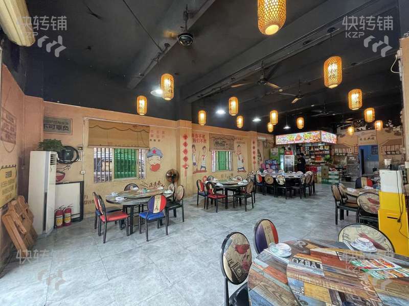 橫瀝新城路湘菜館轉讓【附近都是住宅，工業(yè)區(qū)，商圈成熟，人流量大】
