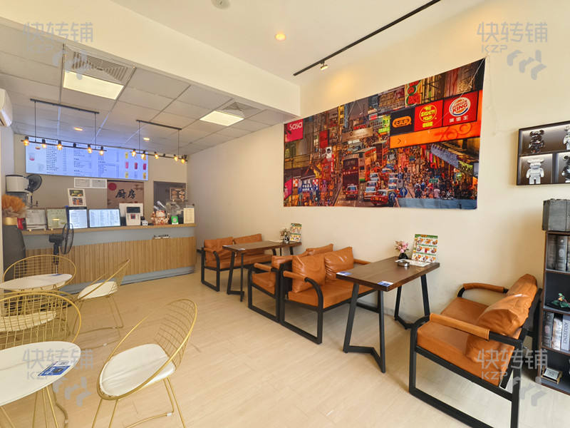 石碣卓越彌敦道‘茶飲店’轉讓/可空轉【處小區樓下、住宅密集、多個高端小區、合適各種行業】