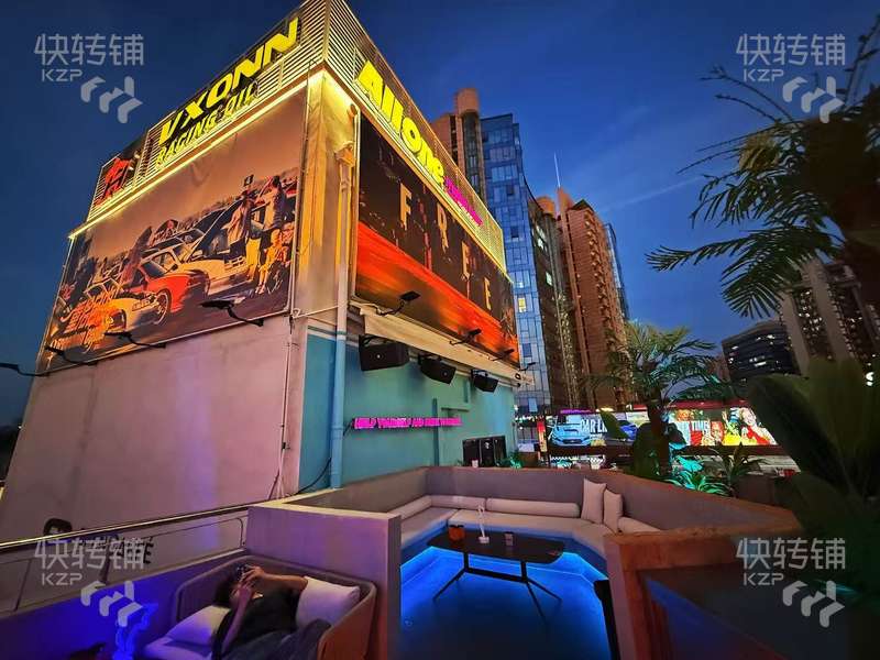 南城體育路‘汽車文化’潮流咖啡廳轉讓【網紅天臺+汽車+咖啡模式、客戶多、場地大、寫字樓、住宅區、商場多】