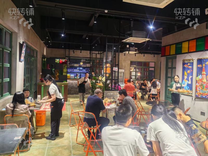 莞城‘工農8號’泰國菜餐飲店轉讓【創意園門口、百萬投資、美食酒吧清吧一條街、旁邊高端小區】