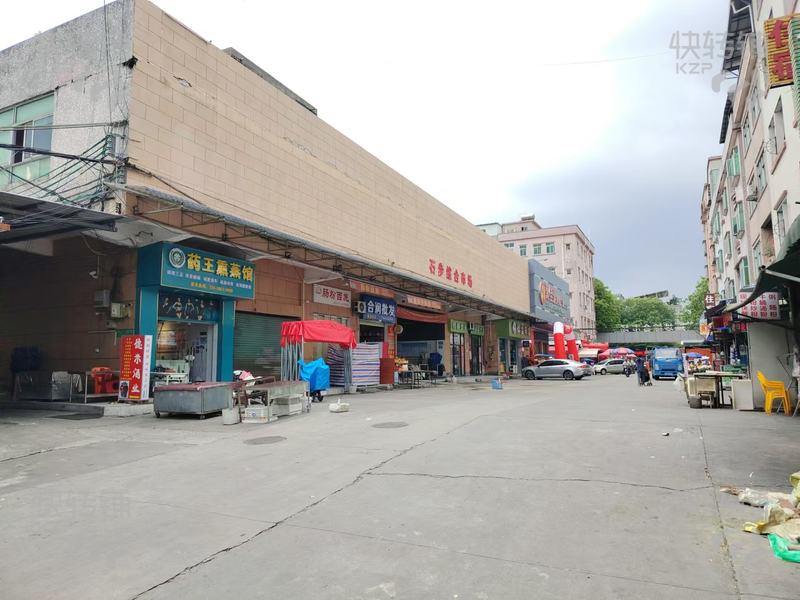 寮步“石步綜合市場云吞店”店轉讓【市場路口、住宅人口密集、車流量人流量大、學校】