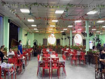 大朗黎貝嶺夜宵店分租【華為商圈，公寓住宅密集，工廠環繞，人流量大，六門面外擺空間大】