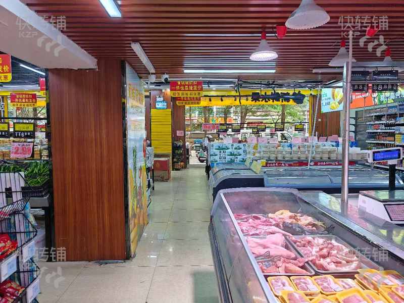 寮步石龍坑路口‘生鮮超市’轉讓 可空轉【處對面維也納酒店，路口處，月營業額45萬左右】