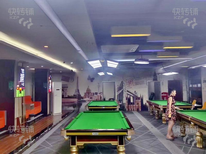 石碣‘蟠桃路’臺球棋牌俱樂部轉讓【廠區門口對面，上下班人流量大、多個購物廣場】