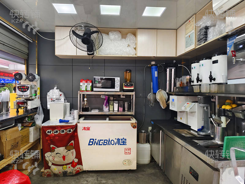 急常平永茂商業城門口奶茶店轉讓【經營4年有固定客源，夜市街，人流旺，附近有工廠，批發市場】可空轉