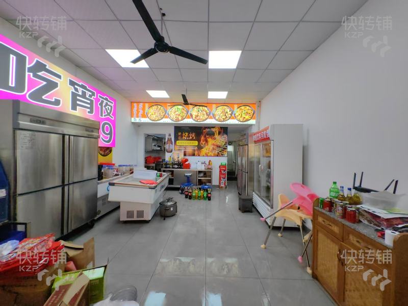 寮步‘金興路’夜宵大排檔轉讓【樓上住宅公寓、宵夜一條街、工業工廠多、近中惠松湖】