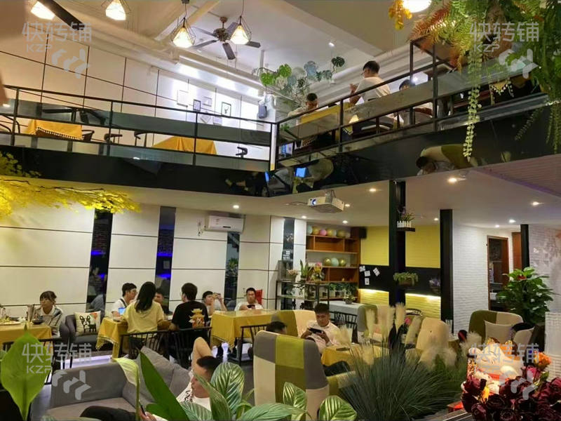万江‘万丰商住楼’咖啡饮品店转让【可空铺，没有行业限制，经营4年、附近几个幼儿园，近都会广场、嘉荣购物广场】