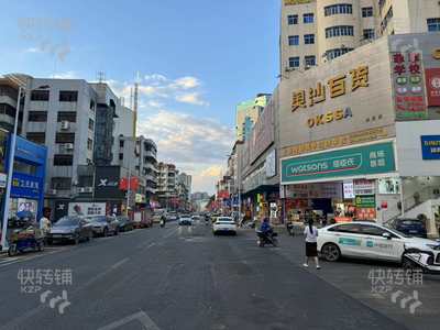 塘厦‘花园新街’路口大转角奶茶店转让/可空转【月营业额13-14万，紧挨奥沙百货、时代城、天虹商场、多个高端住宅小区】