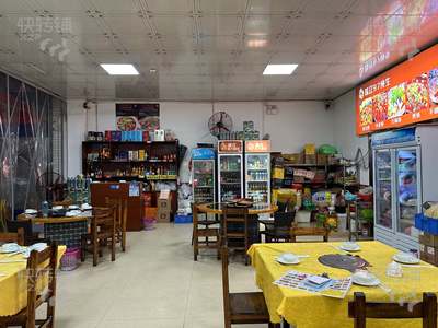 高埗百茂物流出入口城夜宵店转让【经营长达9年、双面门外摆区大，市场旁，对面大型厂区】