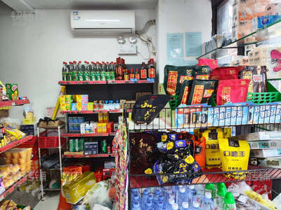 道滘金地城南艺境天猫便利店转让【高端住宅底商，处于转角、多年老店】