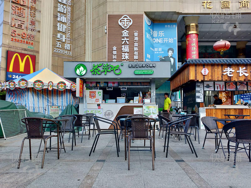 （急转）东城花园商贸广场奶茶店转让【门口可外摆、人流大、可空转】