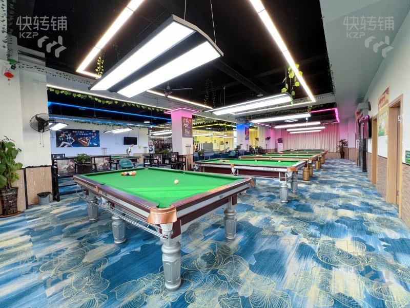 ‘急转’！！厚街体育路桌球棋牌俱乐部转让【周围全高端小区，近万达，寮夏地铁口，中高端消费，停车方便】