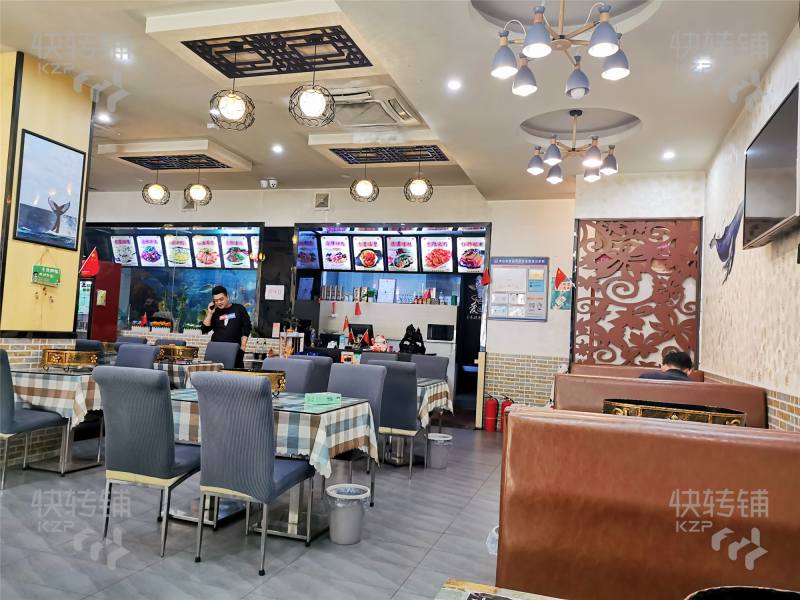 (急转) 西区富华道主干道海鲜大咖餐厅，包含53355元押金