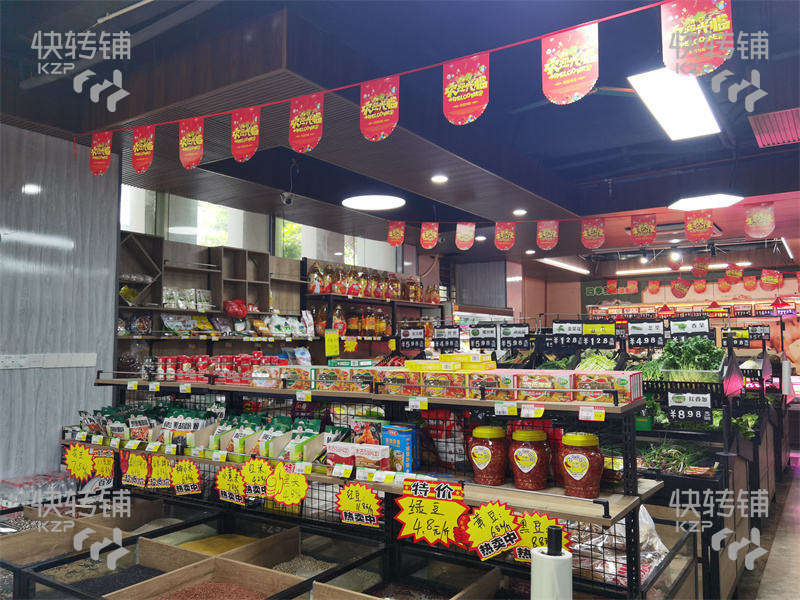 万江上东国际超市转让【小区入住率高，可空铺做其他行业】