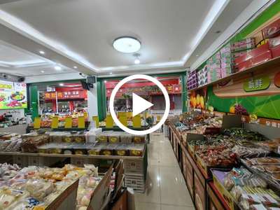 惠州博罗县水果店转让【挨着菜市场，双门面，周围住宅、娱乐场所居多】