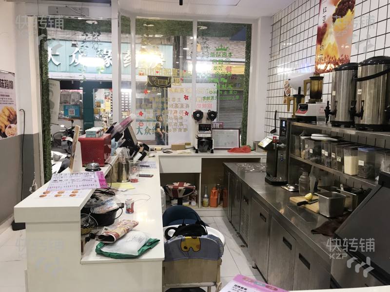 （急转）沙溪云汉商业街临街商铺奶茶店，精装修，设备齐全，带微信固定客源，接到赚到