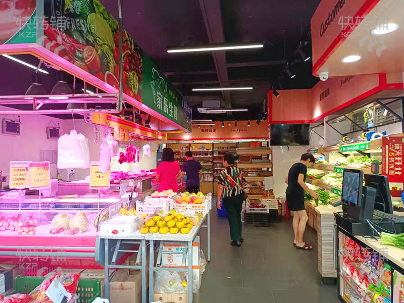 东城东宝路成熟小区大门口生鲜超市转让【营业额5500+,附近只有一家】