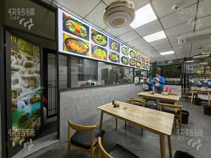 大朗犀牛陂快餐面馆转让【住宅区楼下、人气旺、对面华为溪村公寓、周边全是公馆、公寓楼】