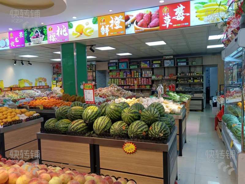 东城广汇工业区蔬果生鲜店【商业主街就本店一家蔬果生鲜，消费集中】可空转，无行业限制