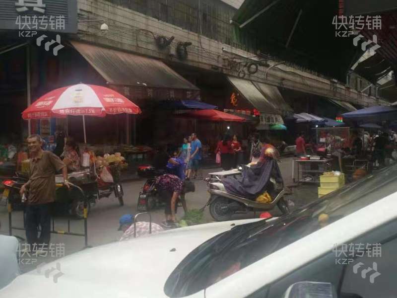 增城荔城富鹏市场出口临街旺铺急转4.5万可空转可明火